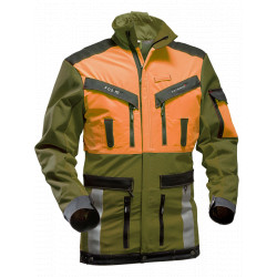 VESTE STRETCH AIR HUNTING ORANGE KAKI