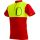 TEE SHIRT ZIP MANCHES COURTES