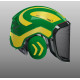 Casque intÃ©gral forest visiÃ¨re f39