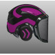 Casque intÃ©gral forest visiÃ¨re f39