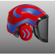 Casque intÃ©gral forest visiÃ¨re f39