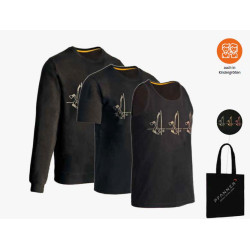 LOT DE 3 TOUTES SAISONS SWEAT TEESHIRT DEBARDEUR AVEC SAC