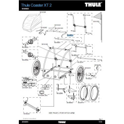 STRUCTURE ARRIERE COASTER XT