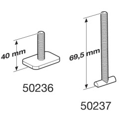 OutRide 561, VIS M6 x 70mm