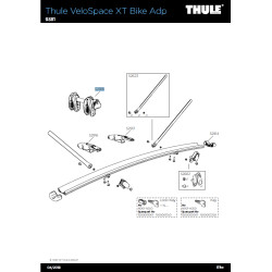 BRAS 4EME VELO POUR PORTE VELOSPACE XT