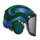 Casque intÃ©gral forest visiÃ¨re f39