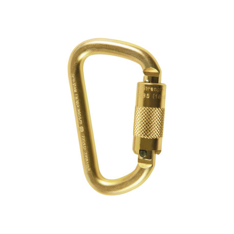 MOUSQUETON ACIER TWISTLOCK STEEL D TW