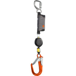 LONGE RETRACTABLE PEANUT I AVEC FS 64 ALU ORANGE