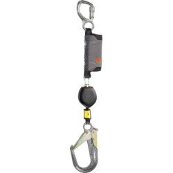 LONGE RETRACTABLE PEANUT I AVEC FS 64 ALU GRIS