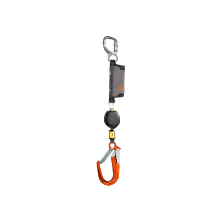 LONGE RETRACTABLE PEANUT I AVEC FS 64 ALU ORANGE