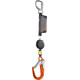 LONGE RETRACTABLE PEANUT I AVEC FS 64 ALU ORANGE