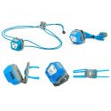 LAMPE KLIK MICRO CYAN