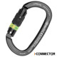 MOUSQUETON I-OVALONE TWIST LOCK ALU TITANIUM