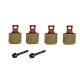 BRAKE PADS 8.R RACE FOR MT5/MT7