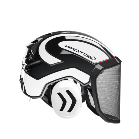 CASQUE INTEGRAL ARBORIST VISIERE F39 Noirblanc 319