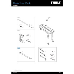 SANGLES FIXATIONS CADRE TOUR RACK