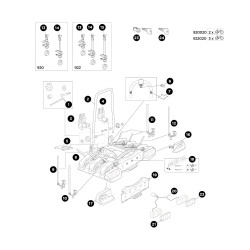 Sangle roue droite vÃ©lo extÃ©rieur pour porte vÃ©lo G2