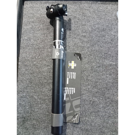 TIGE DE SELLE ALU NOIR SATINE D31.6 LG350