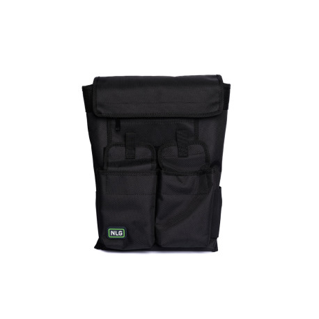Linesman Tool Pouch with integrated Retractable Lanyards