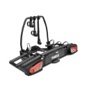 Porte vÃ©lo attache remorque vÃ©lospace 3 vÃ©los 13 pin