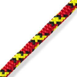 CORDE ELAGAGE TYPHOON 60m 1 EPISSURE ROUGE/JAUNE