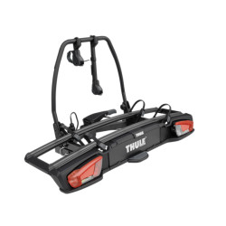 Porte vÃ©lo attache remorque vÃ©lospace 2 vÃ©los 13 pin