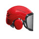 CASQUE INTEGRAL FOREST VISIERE F39 Rouge 10
