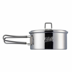 POPOTTE RONDE ACIER INOXIDABLE 1100 ML