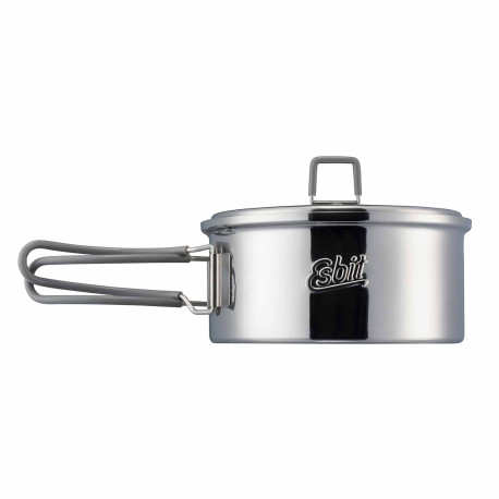 POPOTTE RONDE ACIER INOXIDABLE 1100 ML