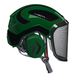 Casque intÃ©gral arborist visiÃ¨re f39