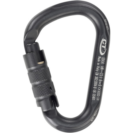Mousqueton hms triplelock snappy tg noir
