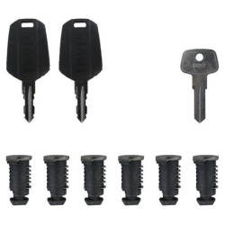 6 LOCKS ONE KEY SYSTEM