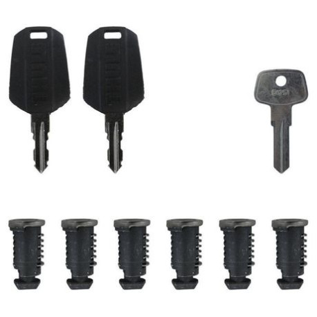 6 LOCKS ONE KEY SYSTEM