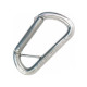 MOUSQUETON INOX DOIGT DROIT AVEC CROSS BAR FIL DE 8mm