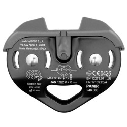POULIE CABLE PAMIR FAST NOIRE AVEC ZIP CAP