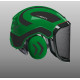Casque intÃ©gral forest visiÃ¨re f39