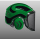 Casque intÃ©gral forest visiÃ¨re f39