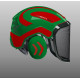 Casque intÃ©gral forest visiÃ¨re f39