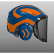 Casque intÃ©gral forest visiÃ¨re f39