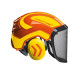 Casque intÃ©gral forest visiÃ¨re f39