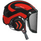 Casque intÃ©gral arborist visiÃ¨re f39