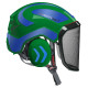 Casque intÃ©gral arborist visiÃ¨re f39