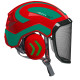 Casque intÃ©gral arborist visiÃ¨re f39