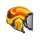 Casque intÃ©gral arborist visiÃ¨re f39