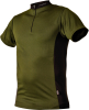 104059 TEE SHIRT ZIP MANCHES COURTES XXXXL Kaki 59