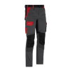 501030 PANTALON TRAVAIL STRETCH ZONE 48 Grey/red 19