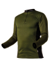 104060 TEE SHIRT ZIP MANCHES LONGUES XXXXL Kaki 59